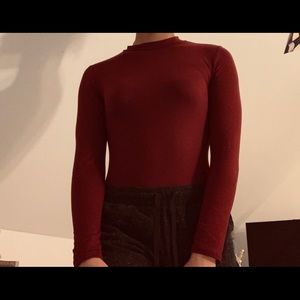 Maroon Bodysuit